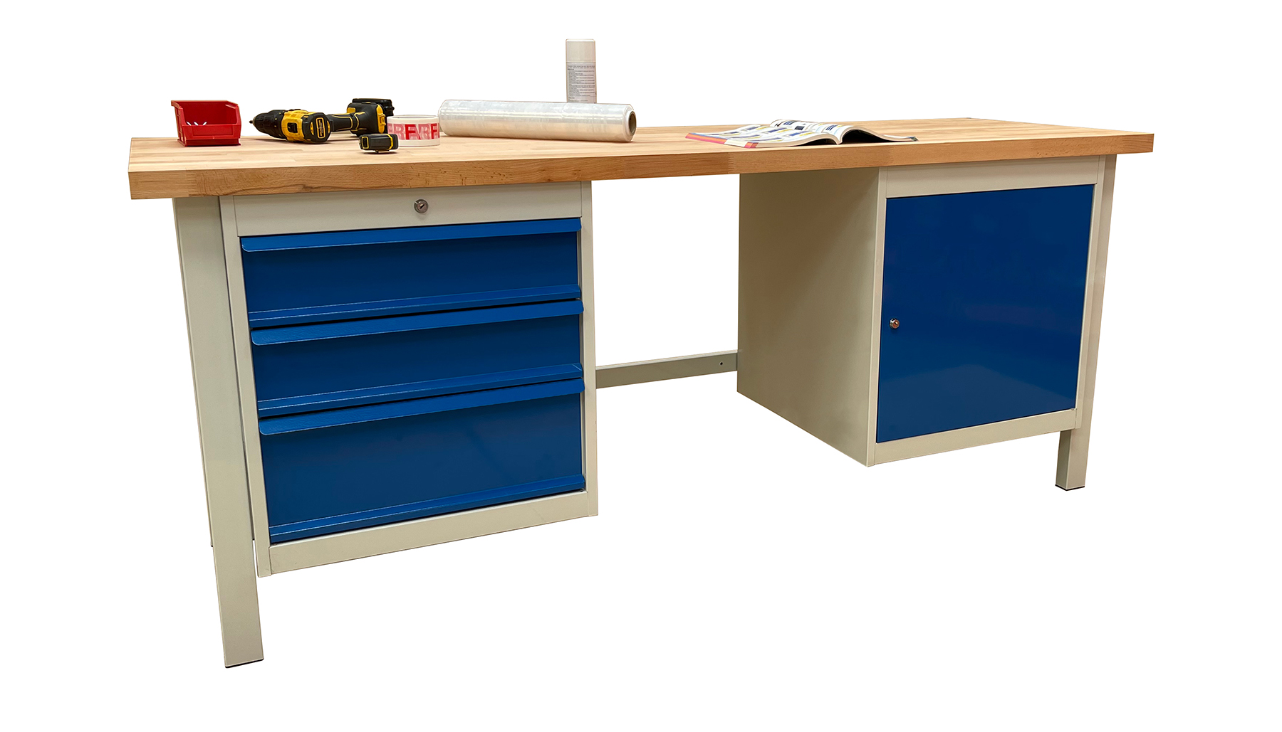 Professional Workbenches: HD Industry, Healthcare & Education With Durable Beech Worktops