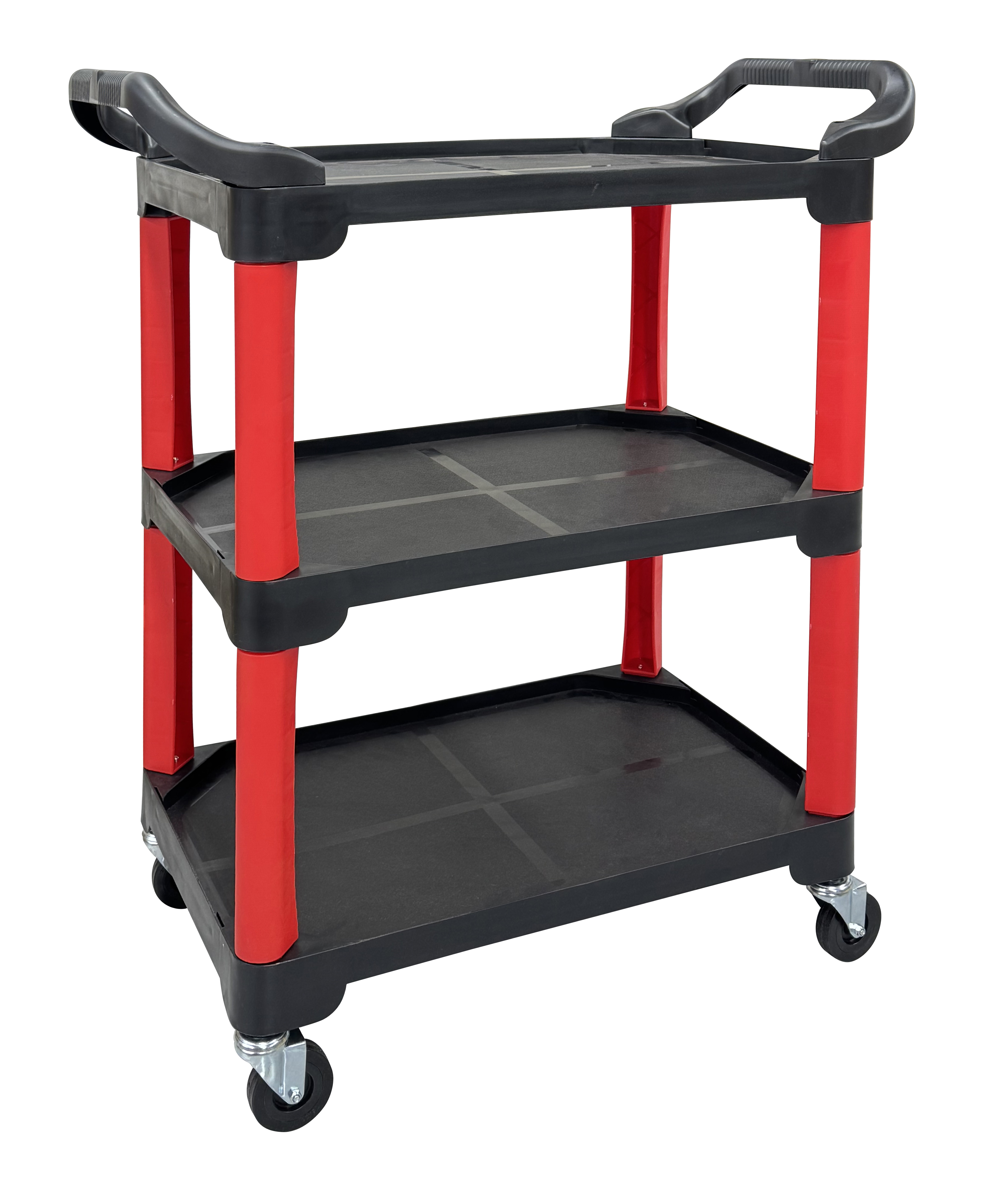 Proplaz Handy Two Shelf Trolley - Quality Hardwearing Plastic Tiers