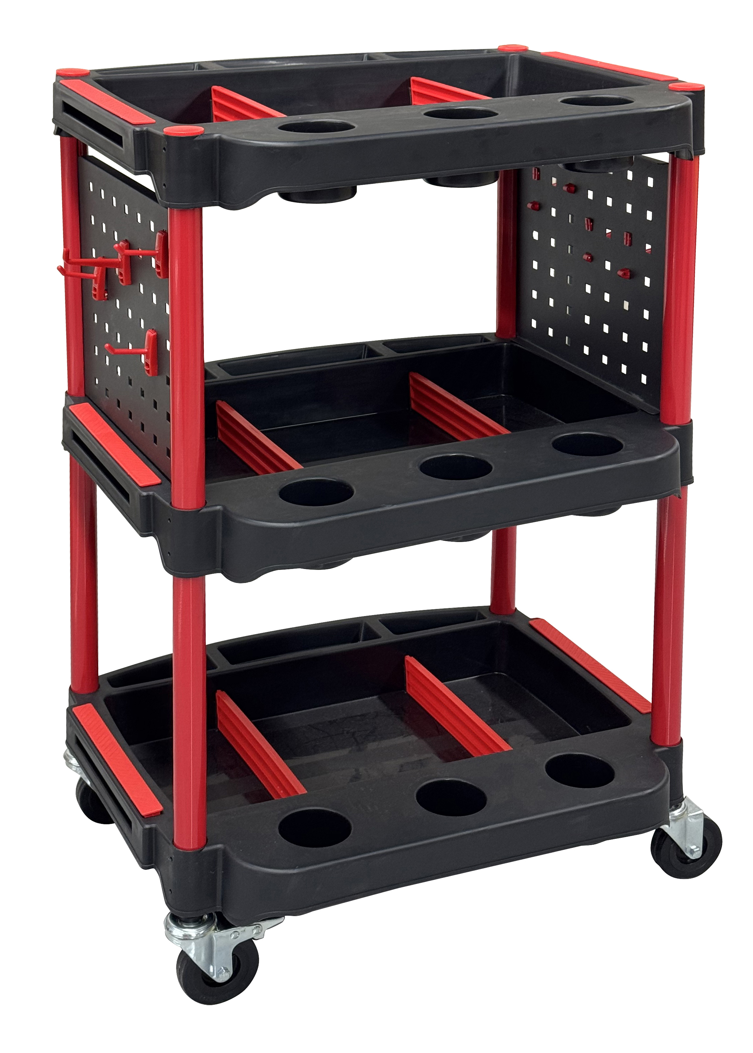 Proplaz Handy Workshop Trolley - Complete With Peg Boards