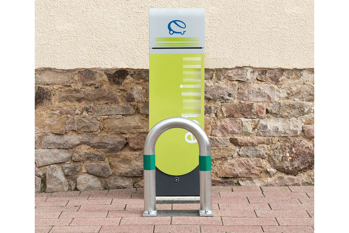 EV-Guard Hoop Charging Point Protection: W360mm
D60mm Galvanised | Fixing & Reflective Band Options