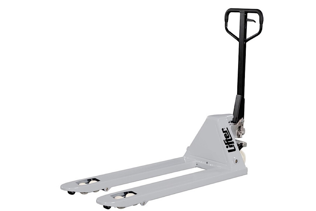 Functional Value Pallet Truck (2.5 Ton): 2 Size Choices
Economical Effortless Warehouse Grey Workhorse