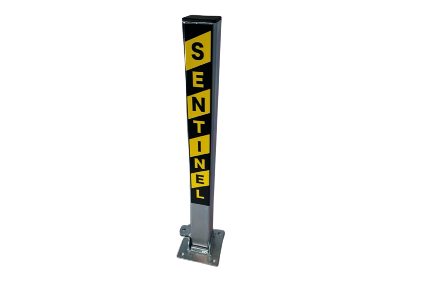 Fold down Post surface mounted 
Great for Residential use on Driveways
