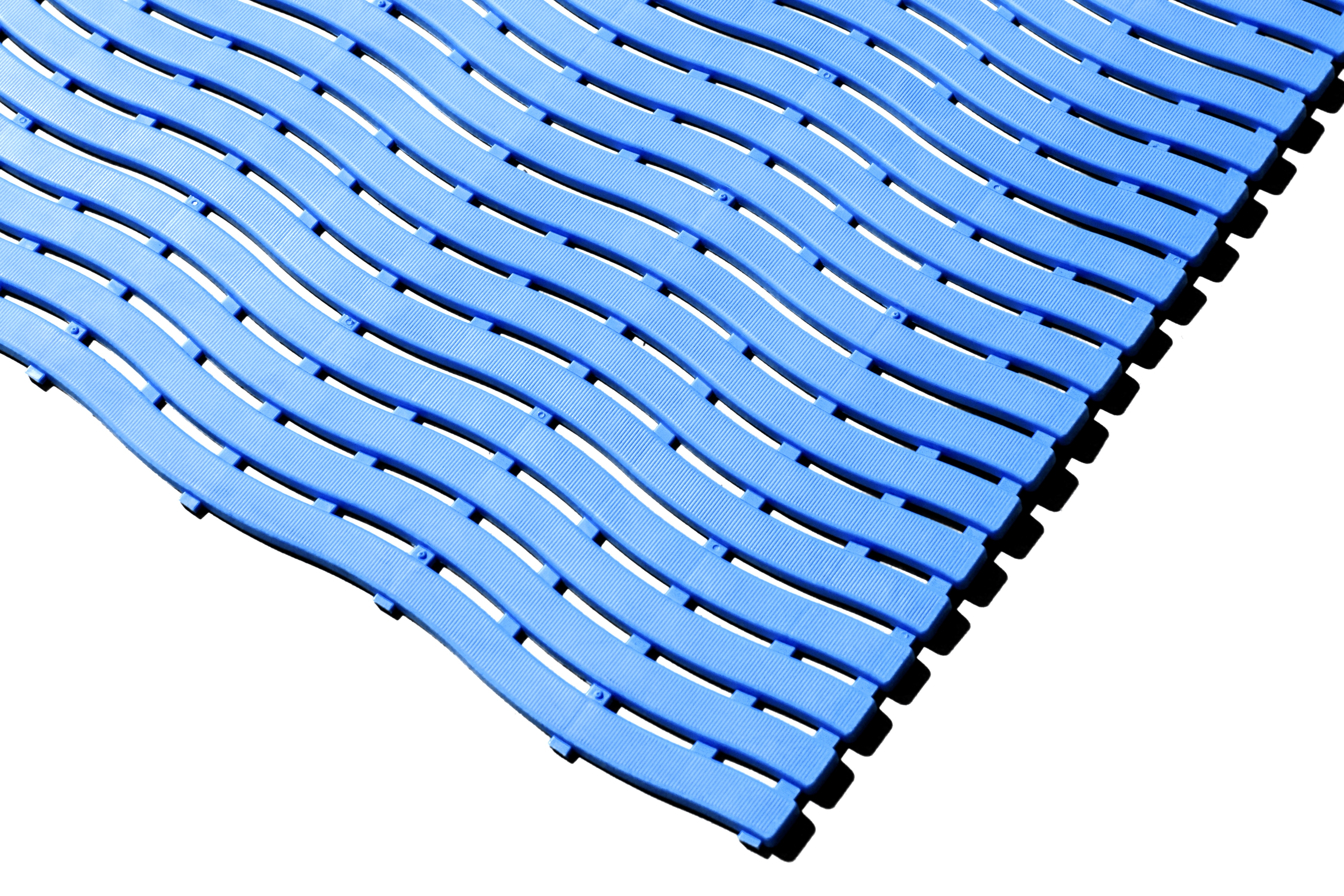 Matting Duckboard Anti-slip Pool or Locker Room Roll-out for Barefoot Comfort & Safety