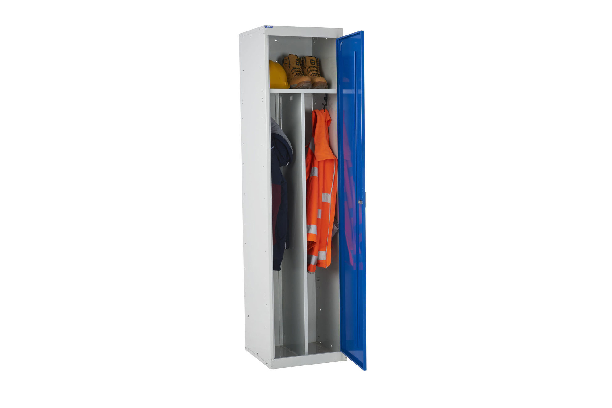 Lockers with three distinct storage areas (Keep dirty/clean/wet/dry clothes well separated)