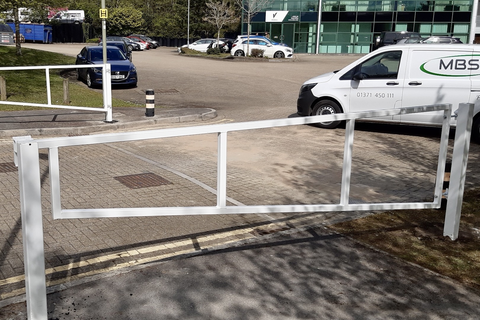 Double Leaf Swing Gate 7-12m - Powder Coated
With Steel or Galvanised Base Options 
Complete with Robust Security Latch & Shroud