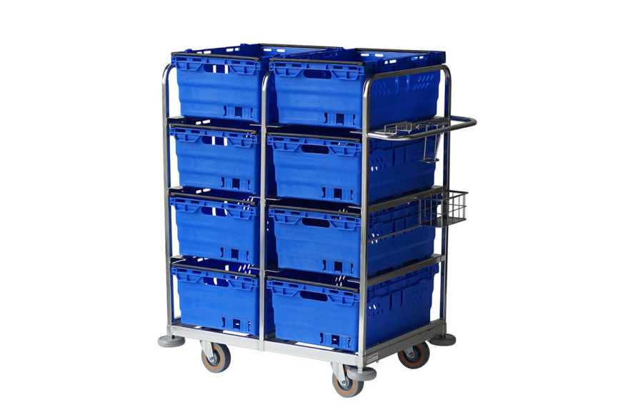 Picking Trolley Multi Tier Holds up-to 8 Storage boxes | H1170mm