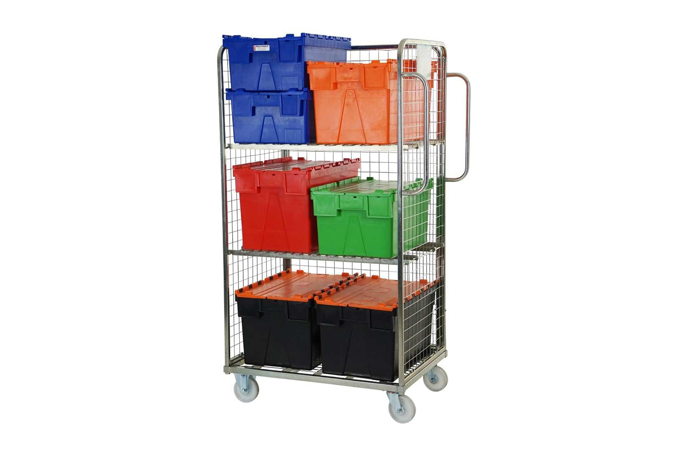 Trolley,Three Sided, Ideal for Merchandise Picking
