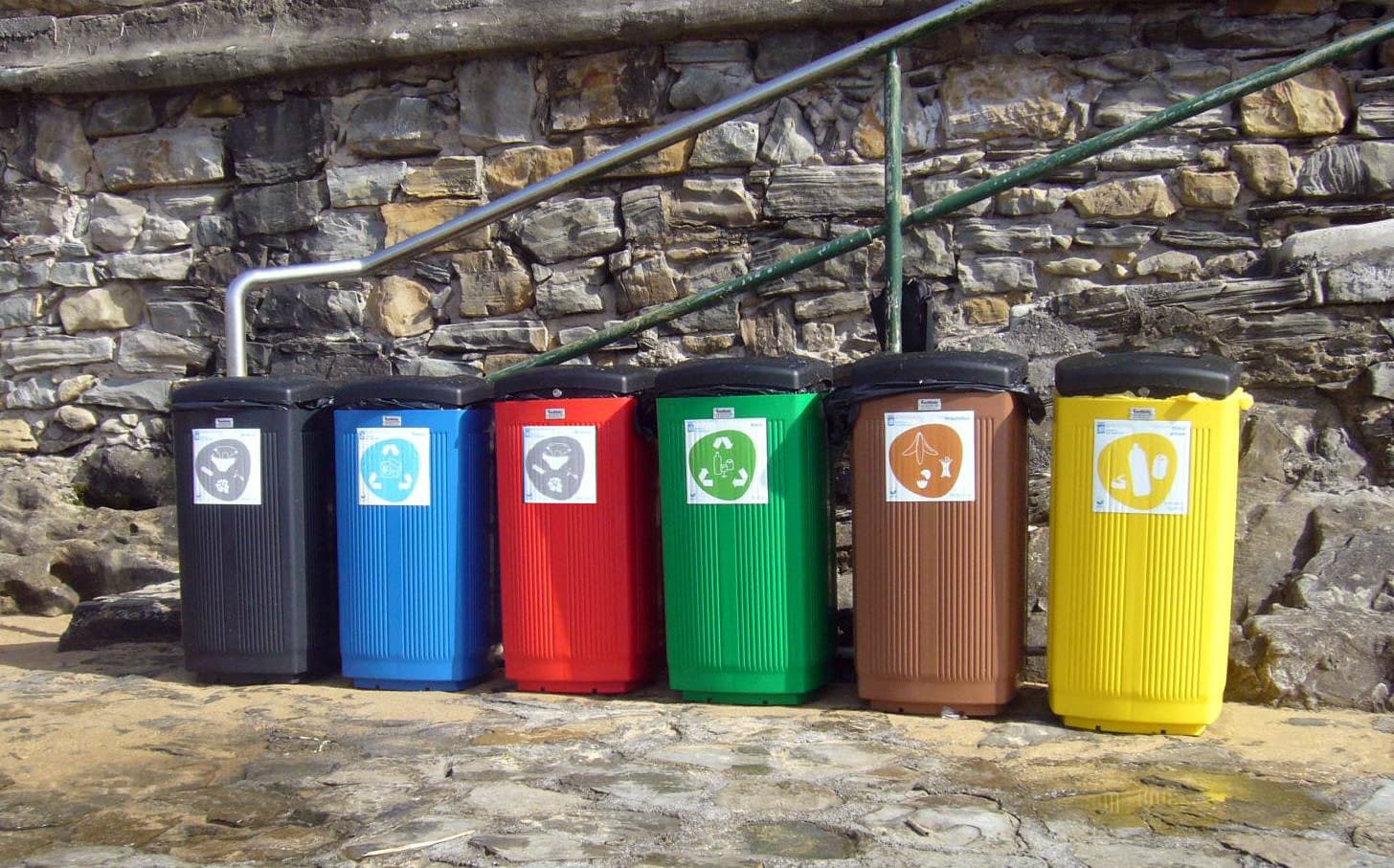 Polypropylene Bin - 60Litres, easy access, variety of colours