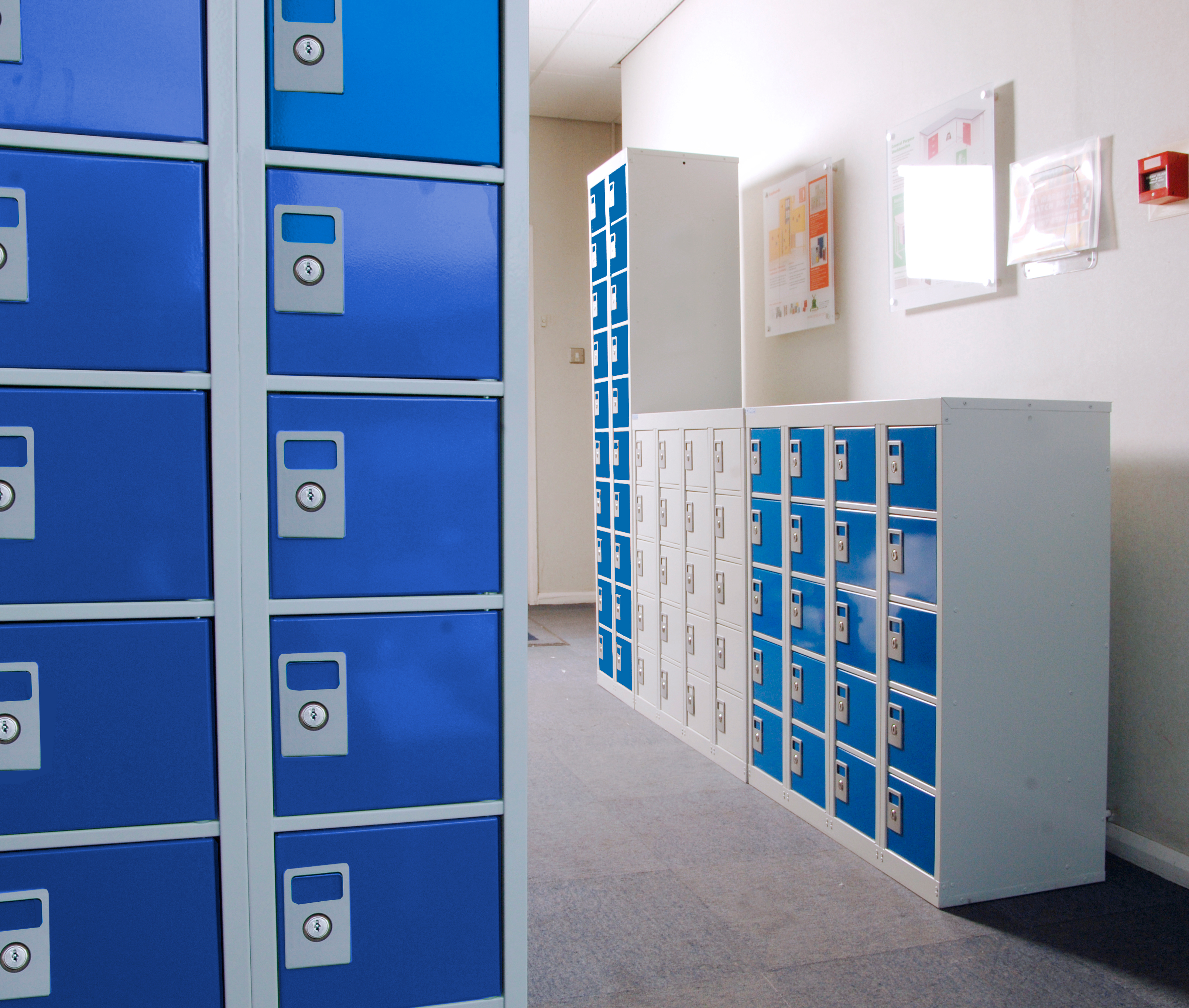 Lockers for Personal Effects - suitable for security storage of smaller items