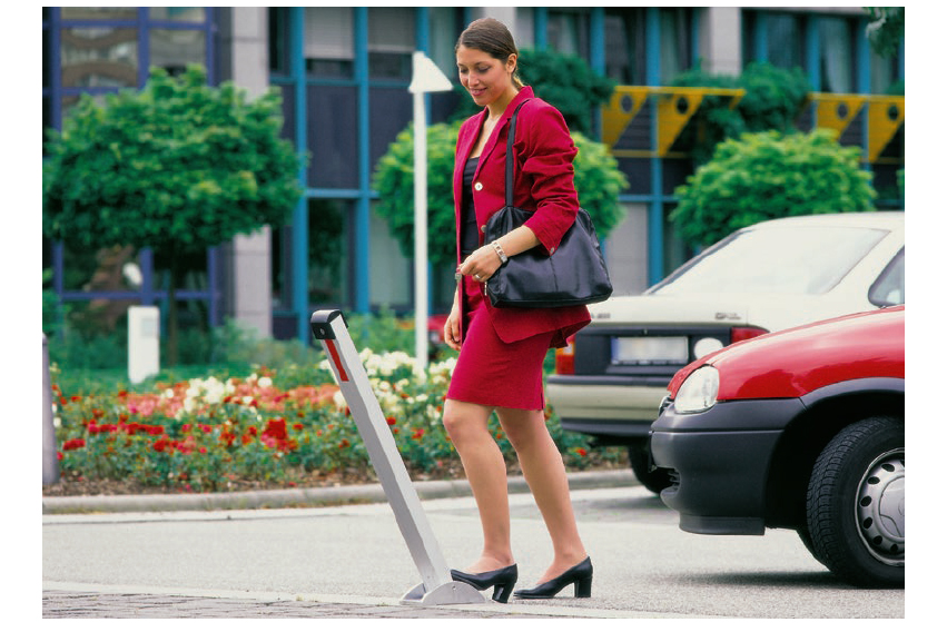 Semi-Automatic Drop Down Post: Low Clearance 
Secure Parking Solution | Robust & Easy Operation
