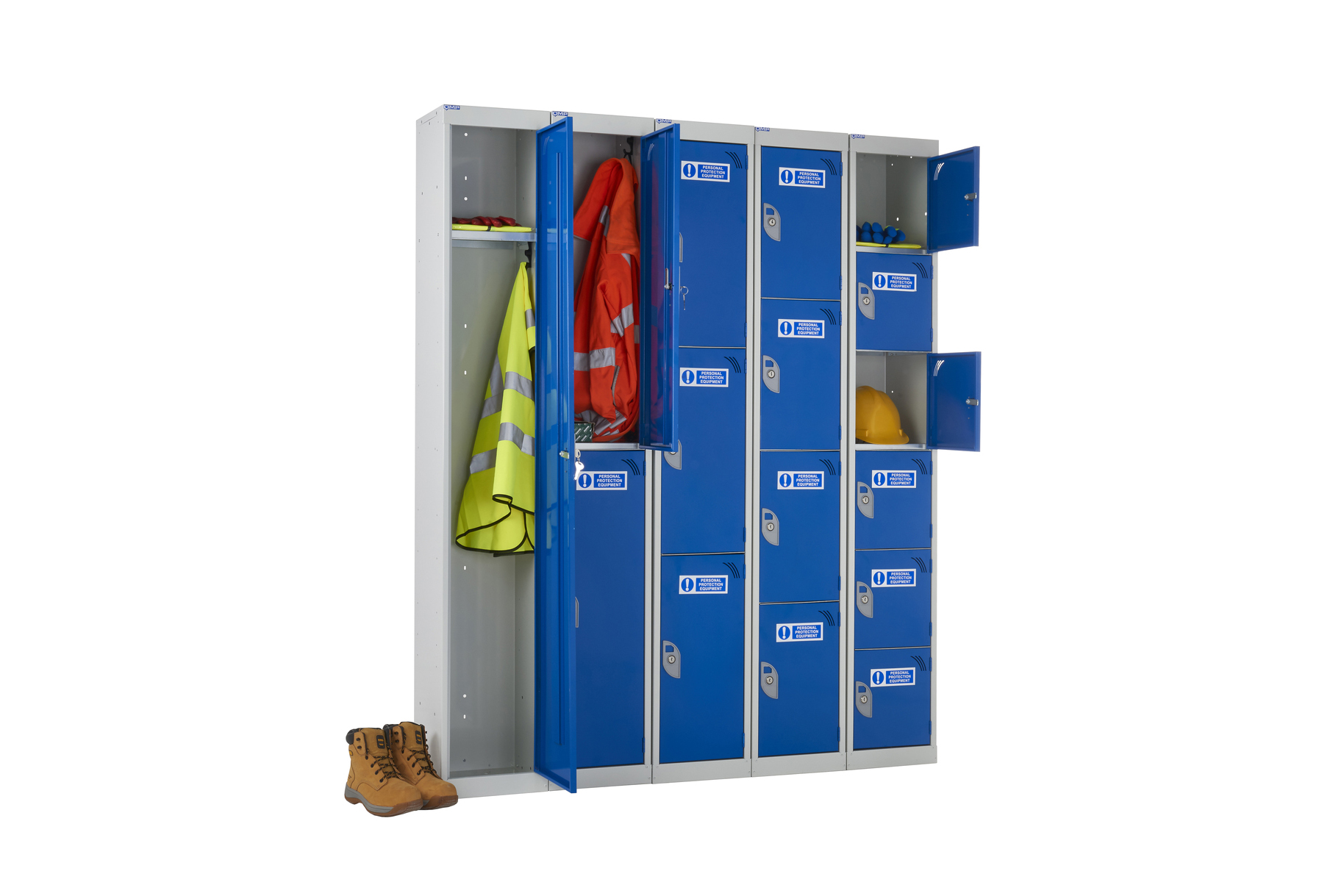 Lockers for PPE - Secure storage for PPE items & wear