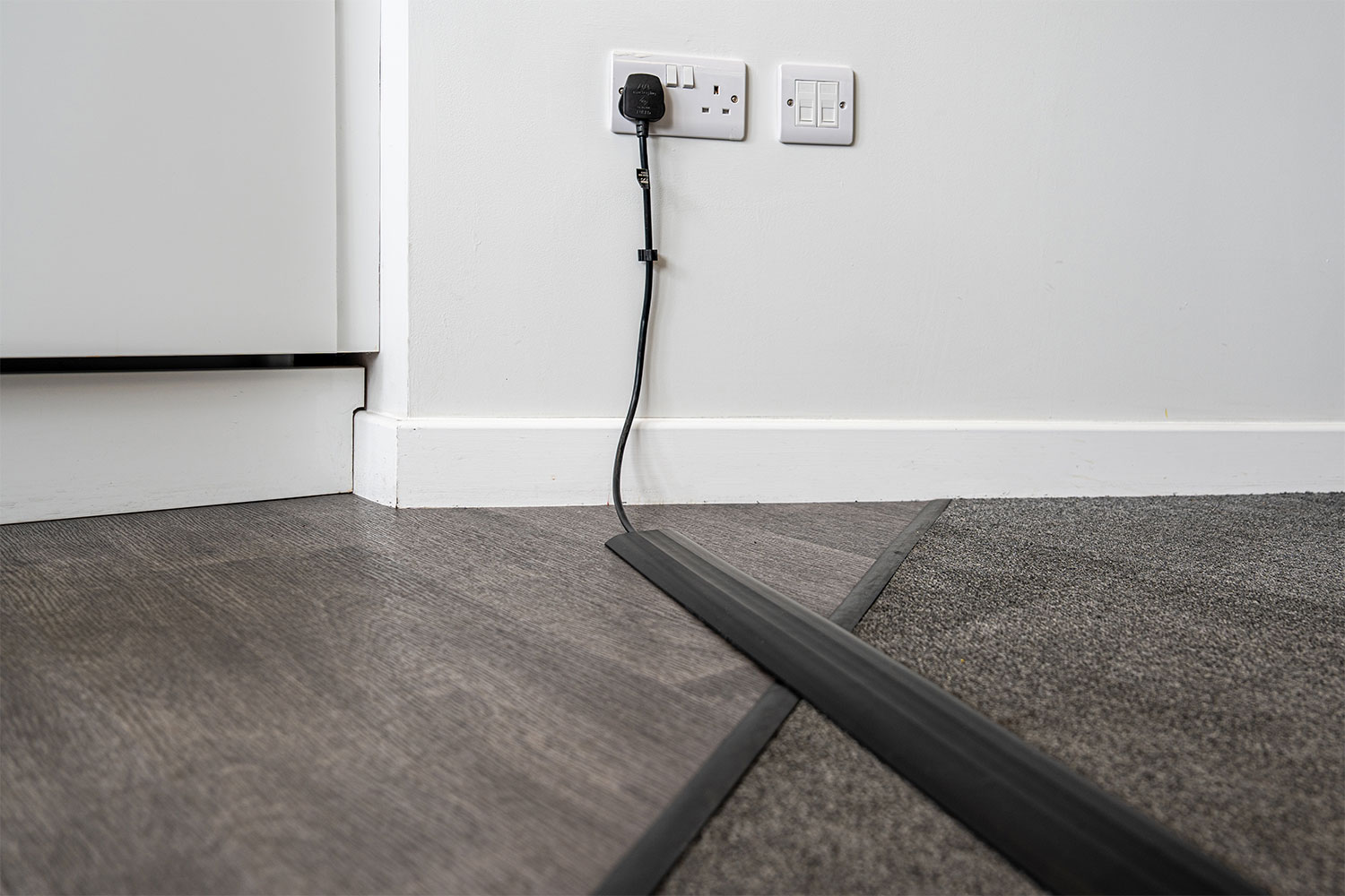 Versatile Cable Protector: 4 Colour Choices in 3m Lengths for Safety & Visibility