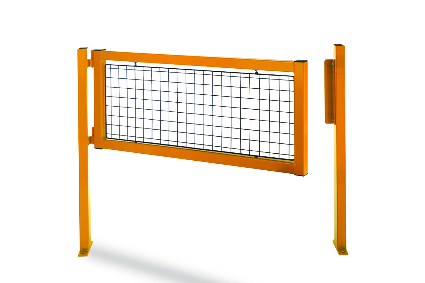 Railing systems gate - Perfect for defining access to protected warehousing areas