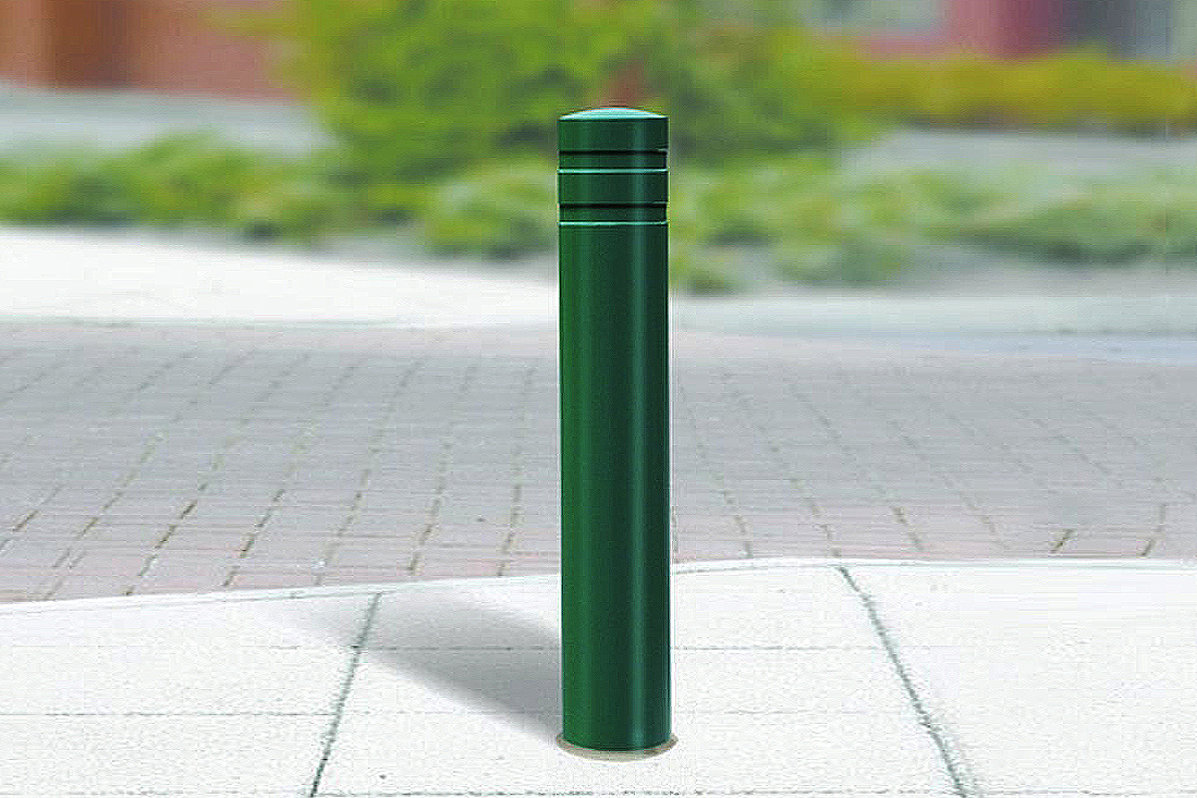 Rhino' RB111 Heavy Duty Steel Root Fix Bollard
114mm or 168mm Diameter 5mm Wall, 1000mm High
Galvanised or Powder Coated - from Marshalls