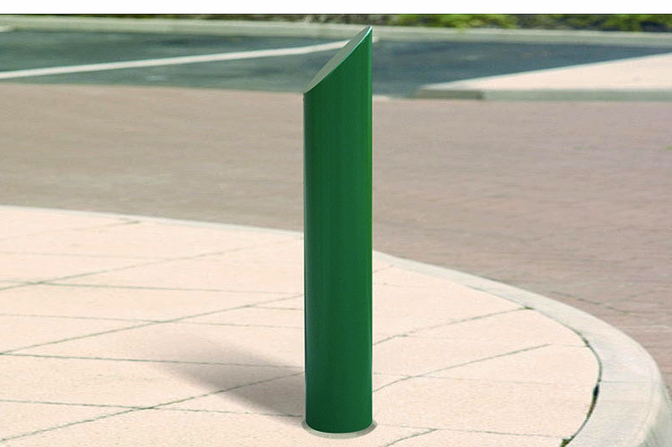 Rhino' RB123 Heavy Duty Mitred Top Steel Root Fix Bollard
114mm or 168mm Diameter | 5mm Wall | 1000mm High
Galvanised or Powder Coated - from Marshalls