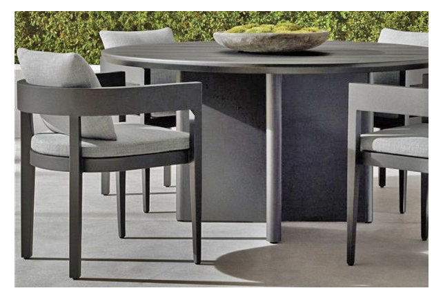 Garden furniture Consisting of 5 pcs , 4 chairs & 1 table: Moon Dining Set