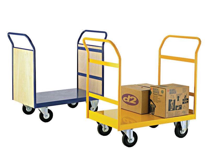 Platform Trucks-Heavy duty with 2 fixed and 2 swivel heavy duty castors