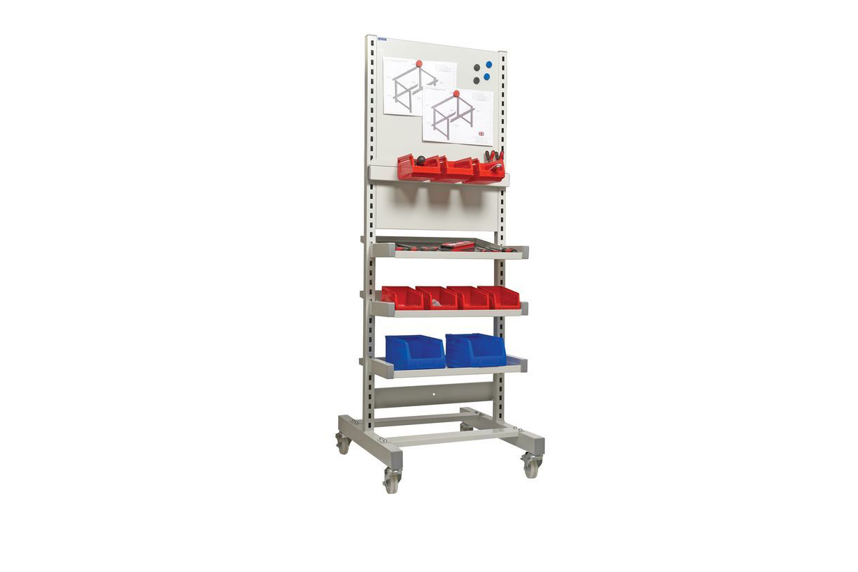 Trolley Shelf & Panel Flow System - Ideal for Hand Tools & Small Parts