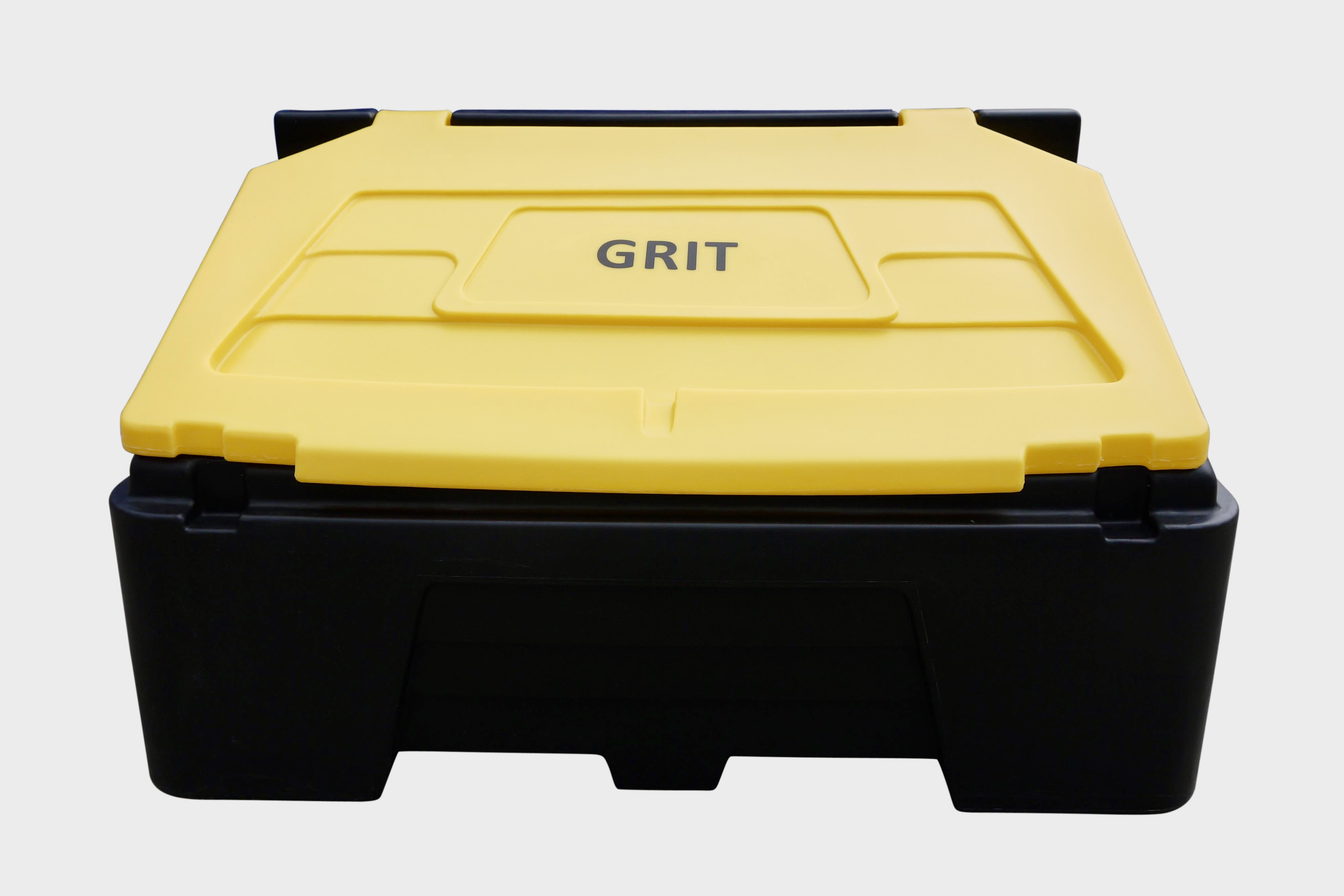 Grit Bins 400 litre with Colour choice 
For car parks, roadside & company premises.