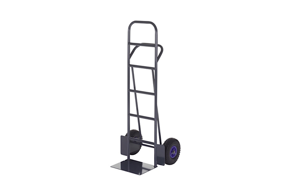 High Back Sack Truck: 300KG Heavy Duty Reach Compliant with Puncture Proof Wheels