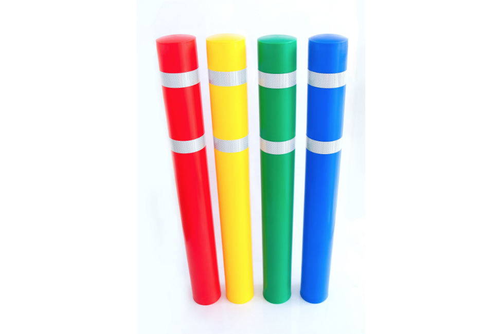 Flat-Topped Bollard Covers (Sleeves): BS105, 120 & 215
Will Enhance Visibility to Protect from Weathering.
Colours & Reflective Strips Choice Selection