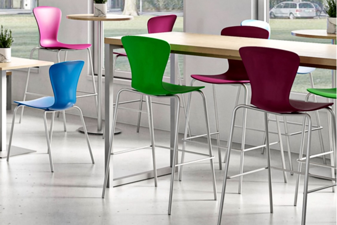 High Bar Stool(s) in Packs of 4
(Standard Frame Colour Range)
