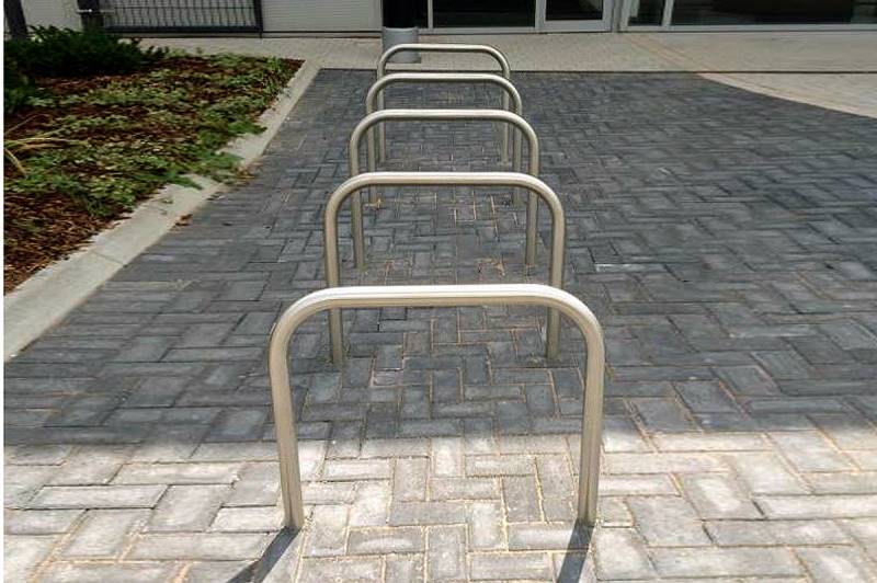 Stainless Steel Sheffield Cycle Junior Stand (DIA 48mm & 600mm H) Elegant Enhanced Bike Security Parking
