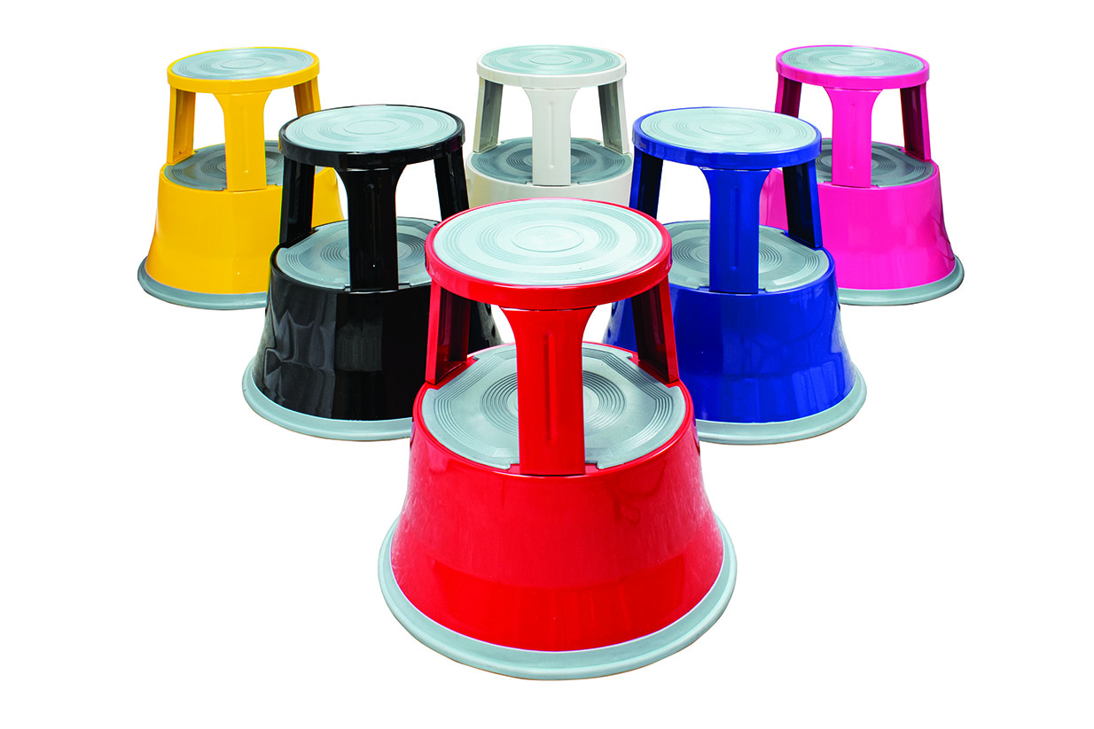 Premium Steel Kick Step Stool (150kg Capacity)
Mobile Safety Access Platform with Colours