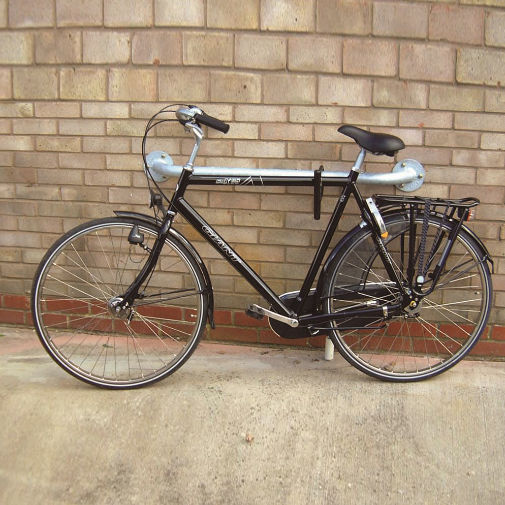 Wall Mounted Cycle Stand (Sheffield Variation Styling) 
Galvanised and Powder Coated plus Size Options