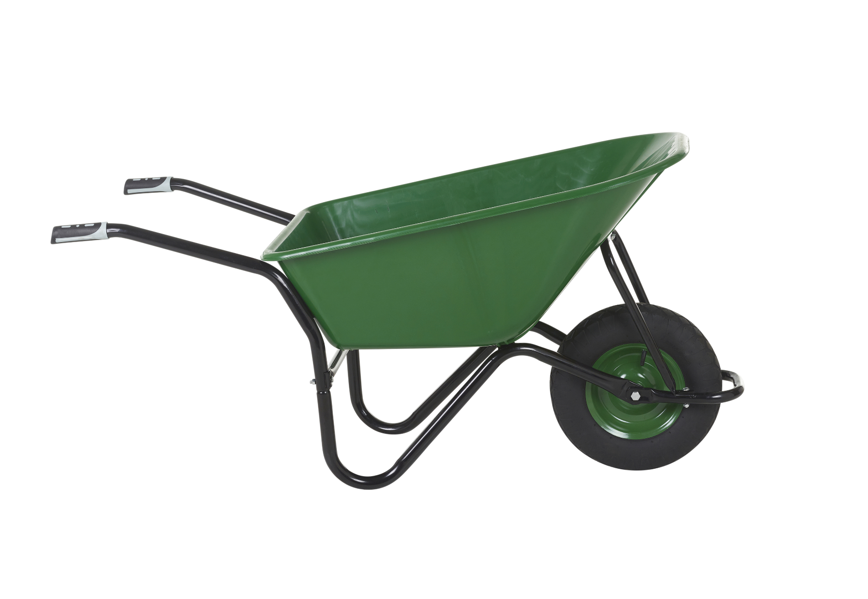 Heavy Duty 100 Litre Wheelbarrow | Green Plastic Pan
Choice of Puncture Proof or Pneumatic Wheels