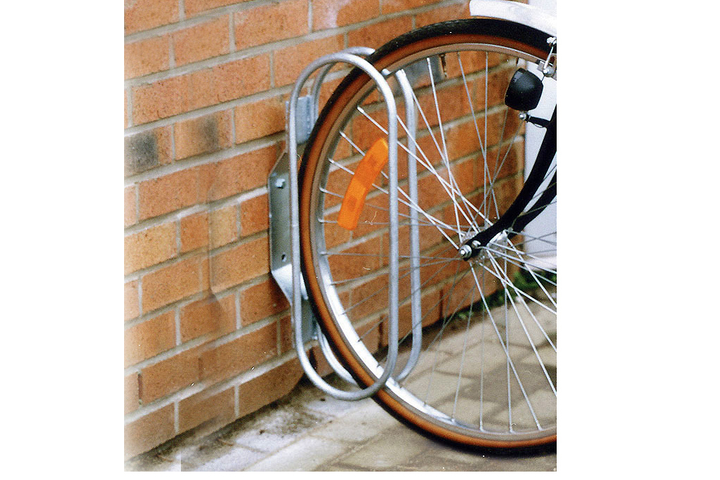 Bicycle stand Wall Mounted - 10 year guarantee Easy to install for bicycles maximum of 50 mm width tyres.