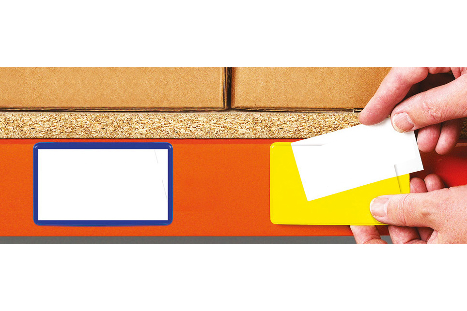 Magnetic Ticket Pouches - 60mm x 100mm - Pack of 100 - Choice of 5 Colours