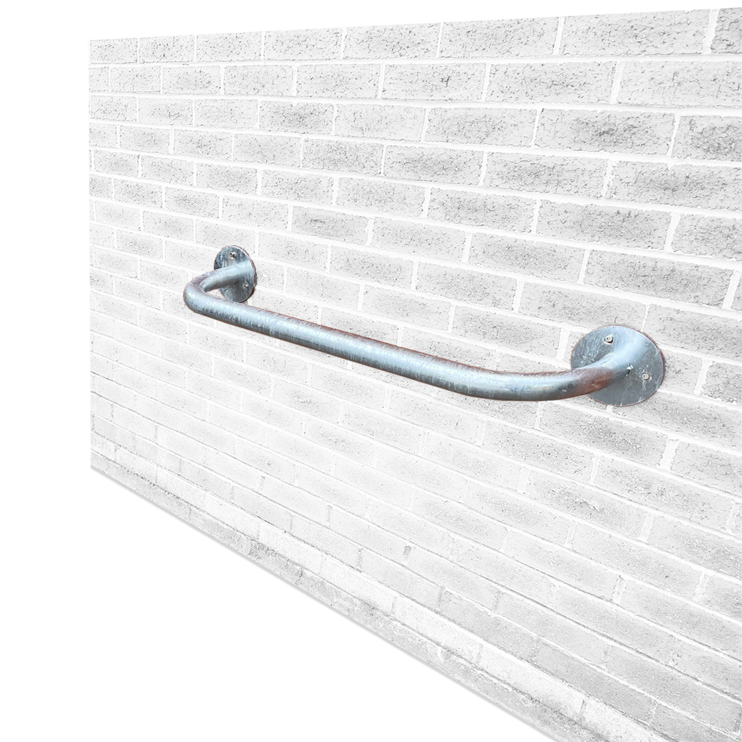 Sheffield Wall Rail Cycle Stand - Wall Mounted 1m Length