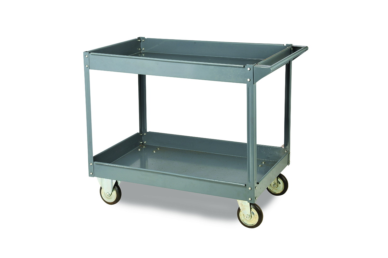 Trolleys for Workshop Service with Steel Shelves - Toptruck