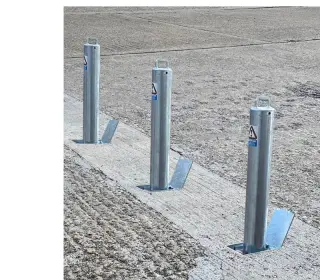 Steel Bollards Removable