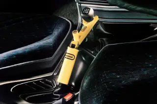 Car Security: Steering Wheel & Handbrake Locks
